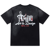 AMIRI Cotton Jersey Studio T-Shirt