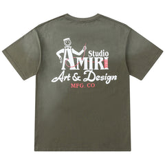 AMIRI Cotton Jersey Studio T-Shirt