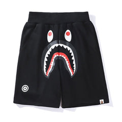 BAPE Shark Camo Pocket Sweat Shorts