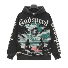 Godspeed Skeletons Earth Hoodies