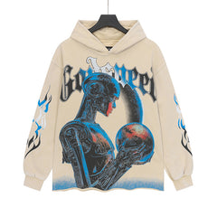 Godspeed Skull Hoodies