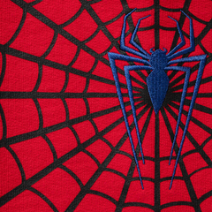 Supreme Vs Leathers Spider-Man Zip Up Hooded Sweatshirt