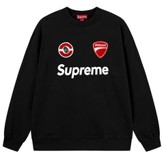 Supreme x Ducati Logos Sweatshirts