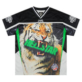Hellstar Tiger Print Mesh Jersey