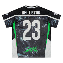 Hellstar Tiger Print Mesh Jersey