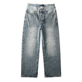 Purple Brand Crystal Diamond Jeans #9129