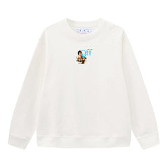 Off White Caravaggio Boy Marker Slim Sweatshirts