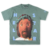 Hellstar Crotchet Jesus T-Shirt