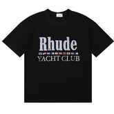 RHUDE Grand Prix logo T-Shirts