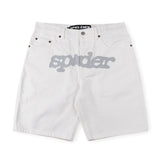 Sp5der OG Logo Denim Short