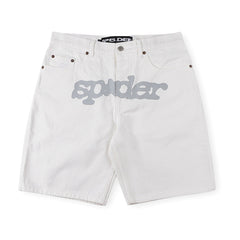 Sp5der OG Logo Denim Short