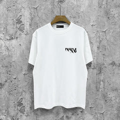 Purple Brand Paint-streaked logo T-Shirt