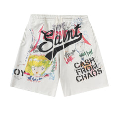 SAINT MICHAEL X Takashi Murakami Graff Sweatshort