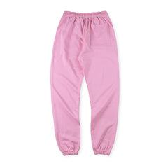Sp5der White Foam Printing Pant-Pink #8151