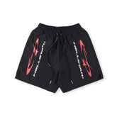 Hellstar Studios Sports Flame Shorts
