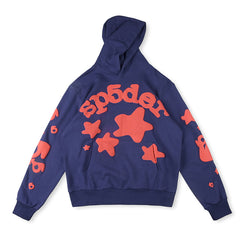Sp5der Beluga Logo Printed Hoodie