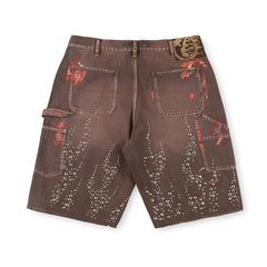 Hellstar Studios Denim Shorts