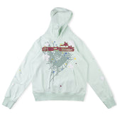 Sp5der Spider Web Hoodie-Green #5505