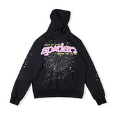 Sp5der Young Thug Punk Hoodie-Black #142