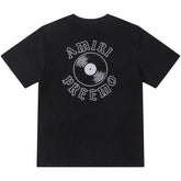 AMIRI Preemo Record Logo-Print Cotton-Jersey T-Shirts