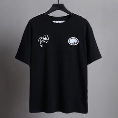 OFF-WHITE DJ Print T-Shirts