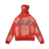 Hellstar Studios Red Washed Hoodie