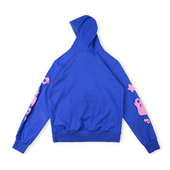 Sp5der Beluga Hoodie Blue #8213