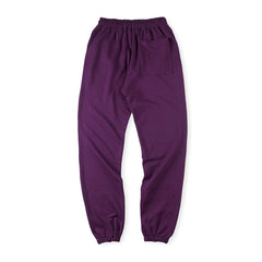 Sp5der Black Foam Printing Pant-Purple #8308