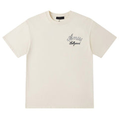 AMIRl Embroidered Logo T-Shirts
