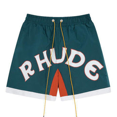 Rhude Mechanic Logo Short