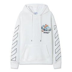 Off-White Logo-Embroidered Hoodies