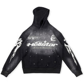 Hellstar Racer Hoodie Vintage Black
