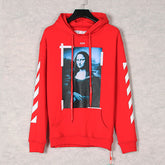 OFF-WHITE Mona Lisa Frame Pattern Hoodies