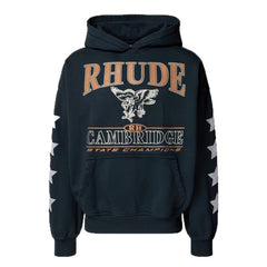 RHUDE Cambridge State Champs Vintage Boxy Hoodie