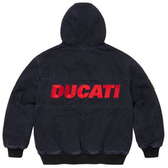 Supreme Ducati Hooded Work Jacket Black