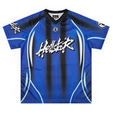 Hellstar 'Blue Stripes' Mesh Jersey