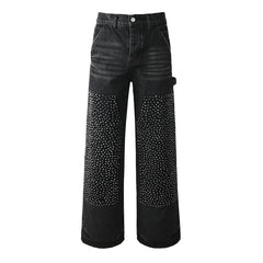 Purple Brand Crystal Diamond Jeans #PU104