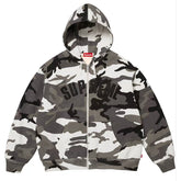 Supreme Arc Thermal Lined Zip Up Hooded Sweatshirt