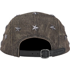 Supreme Stars Studded Denim Camp Cap