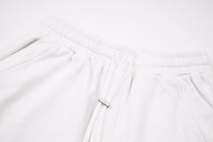 AMIRI Straight-Leg Logo-Embroidered Cotton-Jersey Shorts