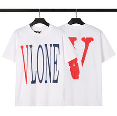 VLONE Staple Blue Red Large V T-Shirts