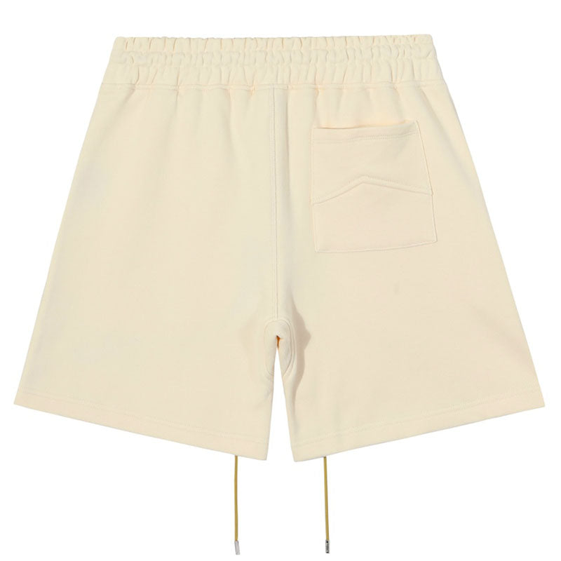 RHUDE Summer embroidery vintage drawstring Shorts