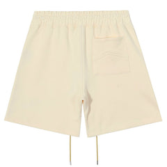 RHUDE Summer embroidery vintage drawstring Shorts