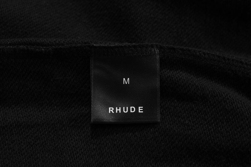 RHUDE Summer embroidery vintage drawstring Shorts