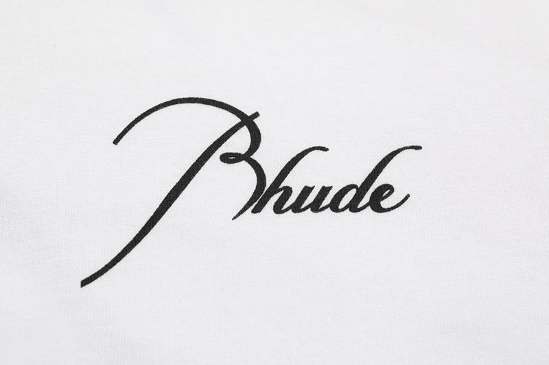 RHUDE T-Shirts Whtie