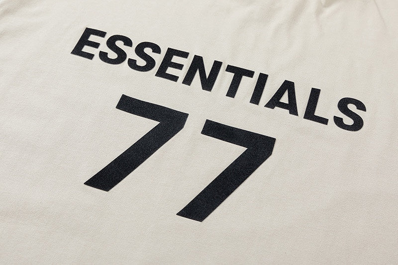 Fear Of God ESSENTIALS 77 digital print T-shirts