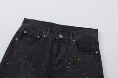 Chrome Hearts Denim Shorts