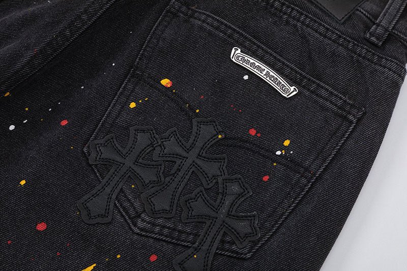 Chrome Hearts Denim Shorts