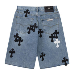 Chrome Hearts Denim Shorts