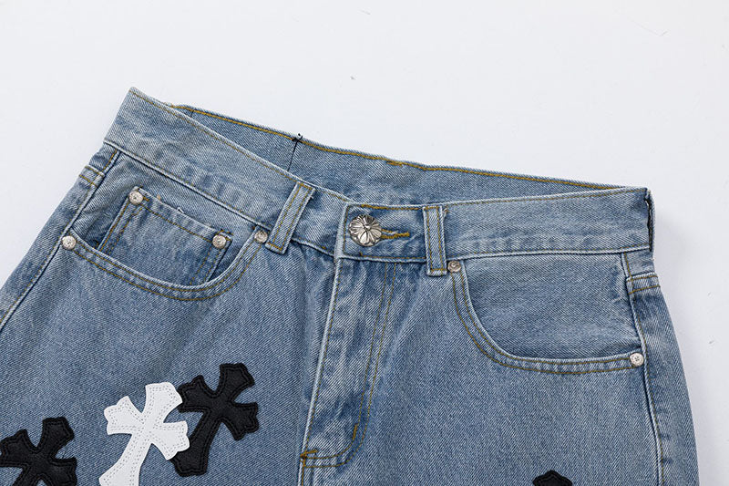 Chrome Hearts Denim Shorts